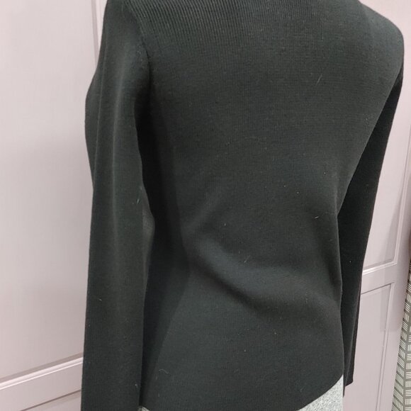 Escapade Brand Leather and Suede Jacket, Size Small, Black - Picture 2 of 6